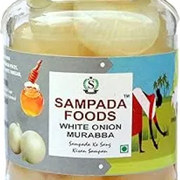 Sampada Foods | Homemade Organic White Onion Murabba with Honey" Good for Health | Natural Immunity Booster | (450 Grams)-picture-23