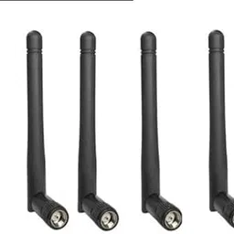 NBR 3dbi Whip Omni Rubber WiFi Camera Rubber Duck Antenna WiFi 2.4GHzfor WiFi Wireless Network Card/USB Adapter/Security IP Camera/Video Surveillance Monitor SMA Male (4 PCS)-picture-21