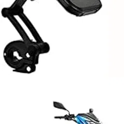 PRIKNIK Motorcycle Bike Phone Holder, Waterproof Mobile Mount with TPU Touch Screen, 360° Rotating Universal Bicycle Holder for Smartphones Under 6.5 Inches Compatible with T-VS-Vic-tor-New-picture-43