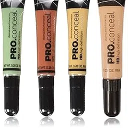 MASTADI Waterproof Concealer Matte Full Coverage pro Concealer Oil Free & Lightweight. highly pigmented Creamy Beige (Pack of 4, 8gm)-picture-55