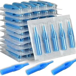 Mixed Size 50pcs Disposable Tattoo Needle Cover | Ensuring Durability And Safety During Tattooing Sessions | Universal Fit | Disposable Design | Perfect For Professional Use-image-1