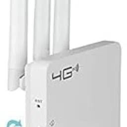4G Sim WiFi Router, Plug and Play, LTE, Wi-Fi 300H,with Micro SIM Card Slot, LAN wi-fi Router image 1