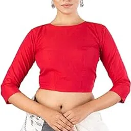 jalpaibon Satin Silk Solid Designer Blouses-JALPBL-22-64||Readymade Blouse for Women ||JALPBL-22-64 image 1