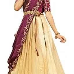 fabcartz South Indian Half Saree-picture-37