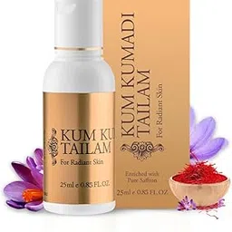 Vasu Kumkumadi Tailam For Face - 25 Ml| Enriched With 14 Powerful Herbs For Glowing & Radiant Skin |Helps to Remove Scars, Wrinkles, Blemishes Uneven Patches-image-27