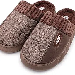vritraz Soft & Cozy Winter Slipper, House Slipper, Flat Chappal, Warm Slippers For Boys and Mens-picture-36
