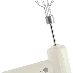 Electric Hand Whisk, Stainless Steel Balloon Whisk with Stand, Battery-Operated Kitchen Mixer for Baking-picture-20