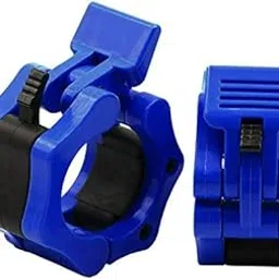 Roxan Gym Barbell Collar Pack of 2 | Side Lock for 48 mm Gym Rod | Barbell Locks Crossfit Nylon Olympic Clamps Fitness Dumbbell Quick Release Spin Lock Collars Gym Weight Lifting Bar 48 mm-picture-20