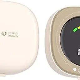 Rechargeable Hand Warmer 4000mAh, Dual-Sided Electric Heater, 3 Heat Settings (113°F–140°F), Fast Type-C Charging, Compact Portable Heater, Perfect for Outdoor Activities & Winter Gifts White-image-5