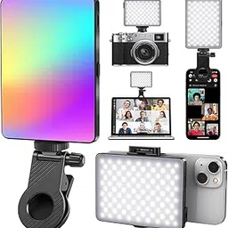 Deoxys RGB LED Video Light with Color Temperature 2800K-6800K for Shooting Video, Product Photography, Makeup Shoot and More|CRI 80 with Lumen| Battery 3000 mAh| Type-C Charging-picture-10