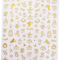 STYLEHEAVEN 4Xreindeer Snowflake Nail Stickers Christmas Decals Mixed|Health & BeautyNail Care, Manicure & Pedicure|Nail Art Accessories-image-22