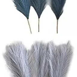ATORSE 6Pcs Dried Pampas Grass Phragmites Reed Flower Bunch Hotel Party Decoration|Home & Garden|Home D?©cor|Floral D?©cor-picture-15