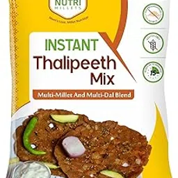 Nutri Millets Instant Thalipeeth Mix, Multi-Millet and Multi-Dal Blend, Gluten-Free, No Rice, 230g (Pack of 4)-picture-21