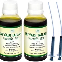 Jatyadi Tel Best for Piles, Fistula & Fissure - 100 Ml, Pack of 2-picture-67