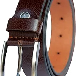 elone Prime Signature Formal Belt for Men – Leather Belt for Men Original | Premium Genuine Leather Belt | Classic Formal Wear Essential.-picture-16