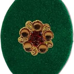 Handmade Fancy Stone stud Work Saree pin Brooch for Women Jewellery Latest Stylish Crystal Unisex Floral Shape Brooch for Women/Girls (sku-bro2795)-image-94