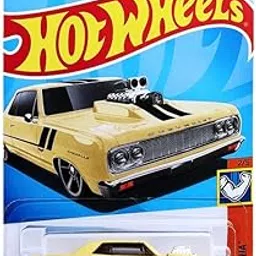 Hot Wheels 64 Chevy Chevelle SS Muscle Mania for Ages 3 and Up (Yellow)-image-2
