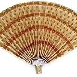 Brahma Crafts Cloth Thiru Udayada for Vishu, Thaalam, Pujas, Onam, 28 cm Heigth, Golden Color, 1 Piece-picture-56