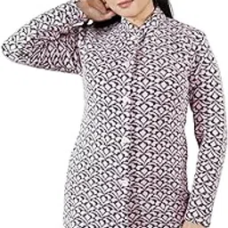 Creative Panther Women's Floral Pattern Knitted Cardigan, Salmon Pink and Black, Long Sleeve Button-Front Sweater-picture-14