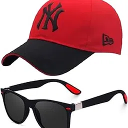 CAPITEUM , Stylish Sport Baseball Cap & Stylish Aviator Wayfarer Sunglass for Men's and Boy's (Pack of 2)-picture-44