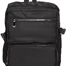 Brink Women's Black Polyurethane Backpack - (M565)-picture-22