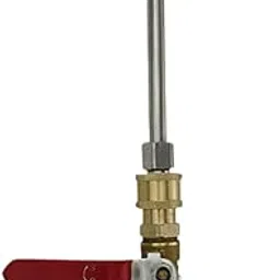ZOOMELLA Pressure Washer Hose Valve Wand Curved Rod Pressure Washer Fitting Accessory Length 24cm|Pressure Washers| Pressure Washers image 1