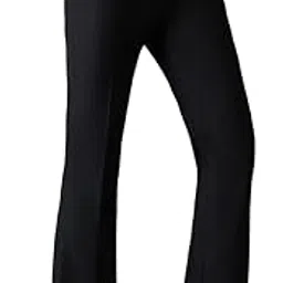 Korean Men’s Bootcut Bell Bottom Trousers Formal & Casual Wear, Japanese Pants Black-picture-19