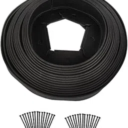 Enakshi (LABEL) Creations Garden Edging Border Accessory Garden Edging Coil for Yard Landscaping Plant Black 10cmx5cm-picture-30