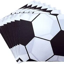 Wanna Party Soccer Theme Paper Napkins - Football Party Supplies - Pack of 20-picture-62