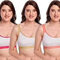 body liv Women Sports Bra Wireless, Non Padded, Full Coverage Gym Bra-picture-31