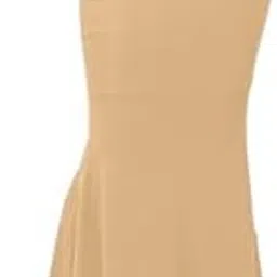 Women's Perfect Curvy Look Saree Shapewear | Seamless, Comfortable & Slimming Petticoat | Body Shaper for Sarees & Lehengas (Small Beige) &476-image-24