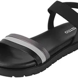 Womens Stylish Sandal With Back Strap-image-14