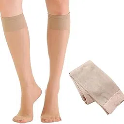 dranit Women’s Knee High Stockings – Soft Stretch Sheer Nylon Socks for Daily, School, Uniform & Fashion Outfits-picture-49