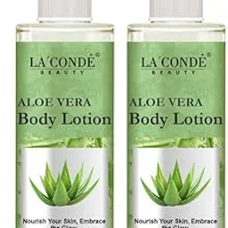 La’Conde Aloe Vera Body Lotion 200m| Deep Moisturizing & Hydrating Lotion with Aloe Extract | Soft, Smooth, Nourished Skin | Non-Greasy, Daily Use Lotion for All Skin Typesl Pack of 2-picture-11