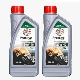 Engine Care Proctive Plus Bike Engine Oil 20W-40 SN Grade | 900ml | German Technology | Up to 5000 KMs Protection | 3X Better Engine Life & Performance for 2-Wheelers (Pack Of 2)-image-2