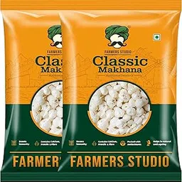 Farmers Studio Makhana 400gm | Lotus Seeds, Fox Nuts Healthy Snack-picture-24