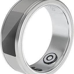 Porodo Phone Touch Control Smart Ring Health Tracker, 5 Days Working Time, Heart Rate & Body Temperature, Daily Fitness, Calorie Counter, Blood Oxygen, Menstrual Cycle Monitor (Silver, 19.1mm)-image-19