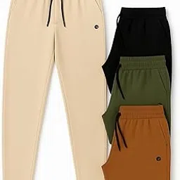 Men's Cotton-Linen Blend Track Pants, Relaxed Fit, Drawstring Closure, Available in Beige, Black, Olive Green, and Brown-picture-18
