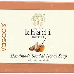 Vagad's Khadi Natural Sandal & Honey Soap |Nourishes The Skin | Provides Even Skin Tone | Helps in Reducing Acne And Pimple| Free from Parabens | Silicon Free-125g-picture-25