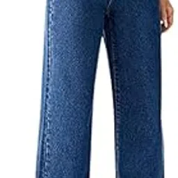 fashion 800 Women's Wide Leg Jeans (High Rise | Full Length | Straight Fit-picture-24
