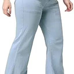 miss chase a+ Women's Bootcut High Rise Regular Stretchable Denim Jeans-picture-56