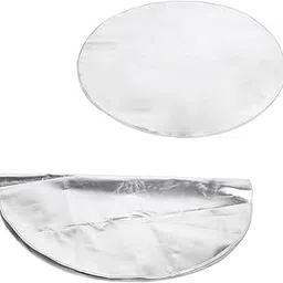 Fire Pit Pad, Circular Grill Mat Waterproof Fireproof Portable for Grills for Smoker for Lawn for Terrace for Deck for Fire Pits(Silver Gray, 91cm)-picture-29