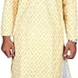 yuvina fashion Boys Stylish Light Yellow Colour Kurta-picture-49
