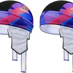 BNF® 2 Pieces Outdoor Cycling Headwear Bike Bandana Pirate Headband Wrap Purple-Sporting Goods-Cycling-Cycling Clothing-Hats Caps & Headbands-2 Pieces Cycling Headwears-image-10