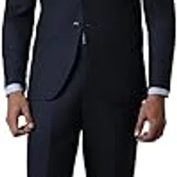 louis philippe Men's Wool Two Piece Suit-Dress Set-picture-11