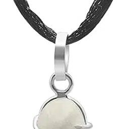 arihant gems & jewels Arihant Gems and Jewels® Silver 925 Original Machh Mani Locket - 100% Natural & Certified Machh Mani Pendant for Men & Women from Authentic Laboratory.-picture-42