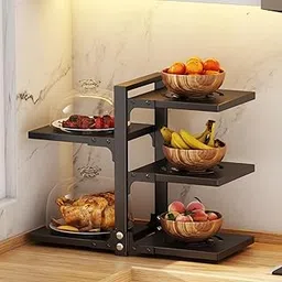 Pots and Pans Organizer Under Cabinet, Expandable 2 Tier Under Sink Organizers and Storage Adjustable Height Kitchen Pot and Pan Lid Holder Rack (5 Tier，Vertical)-picture-24