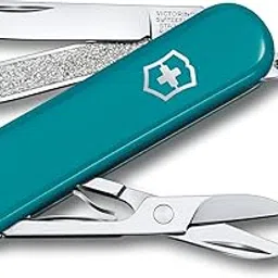 Victorinox Swiss Army Knife - FRESH. STYLISH. COLORFUL SWISS CLASSICS - 7 Function, Multitool with a Pair of Scissors - Mountain Lake, 58 mm-picture-70