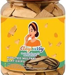 Clayburry Edible Roasted Clay| Bhutdo | khane vali Mitti| roast mulatani mitti |Butter Soil Manure | Roasted nakumatt 200g-picture-22