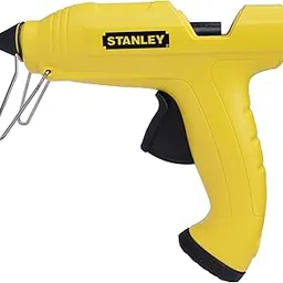 STANLEY STHT6-70416 25W Plastic Cordless Trigger Feed Hot Melt Glue Gun For Furniture Assembly, Particle Board, MDF, Laminate, Foam & Fabric, 220-240V 50 Hz, 6 months Warranty, YELLOW & BLACK-image-48